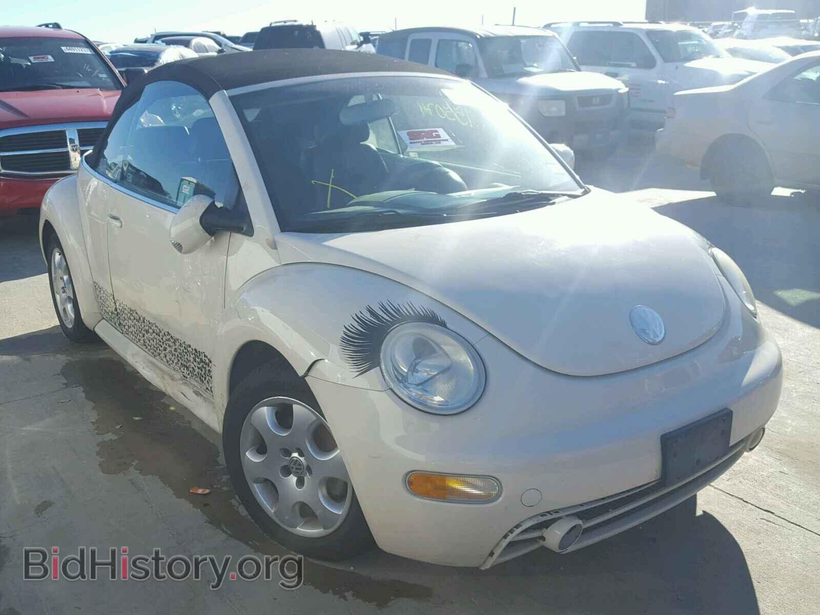 Photo 3VWCK21Y53M329542 - VOLKSWAGEN BEETLE 2003