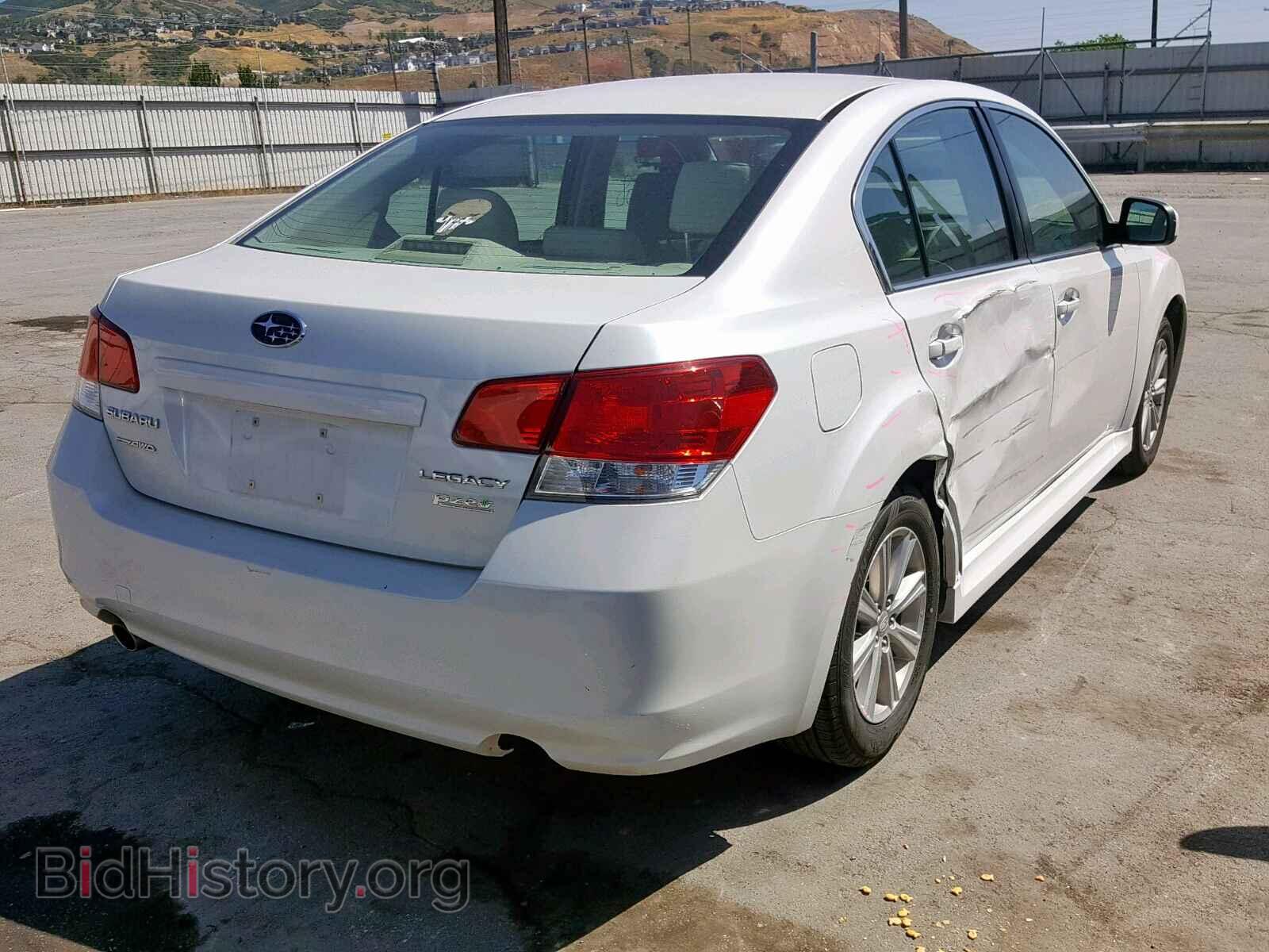 2011 SUBARU LEGACY - VIN: 4S3BMBB60B3230472 - Фото 4