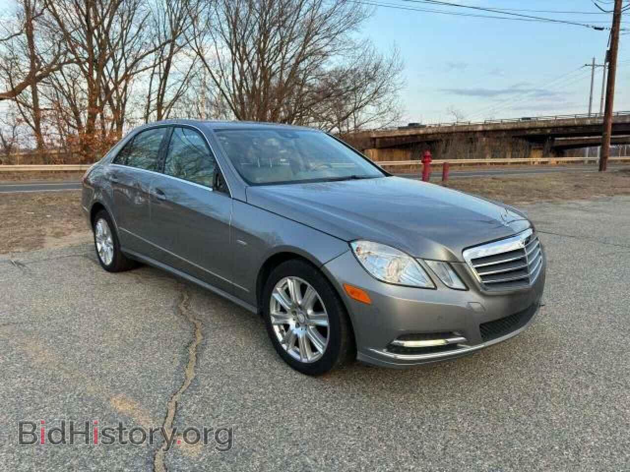 Photo WDDHF5KBXCA587258 - MERCEDES-BENZ E-CLASS 2012