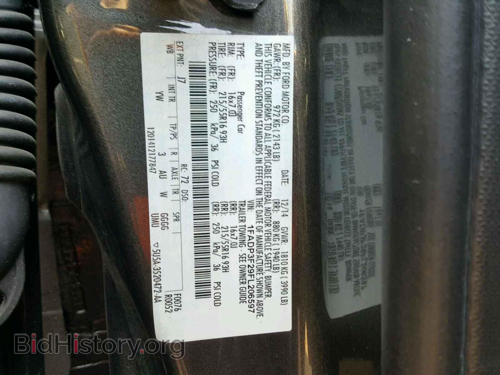 2015 FORD FOCUS - VIN: 1FADP3F29FL206597 - Photo 10