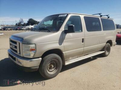2009 Ford ALL MODELS E350 Super Duty Wagon, tan — VIN 1FBNE31L89DA68882, Copart