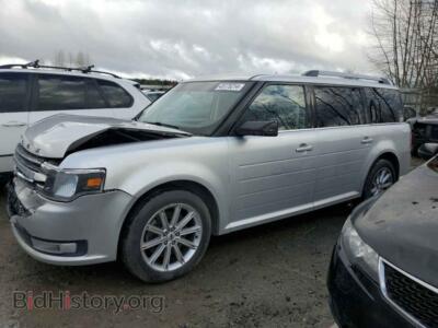 2014 Ford FLEX SEL, silver — VIN 2FMHK6C8XEBD23524, Copart