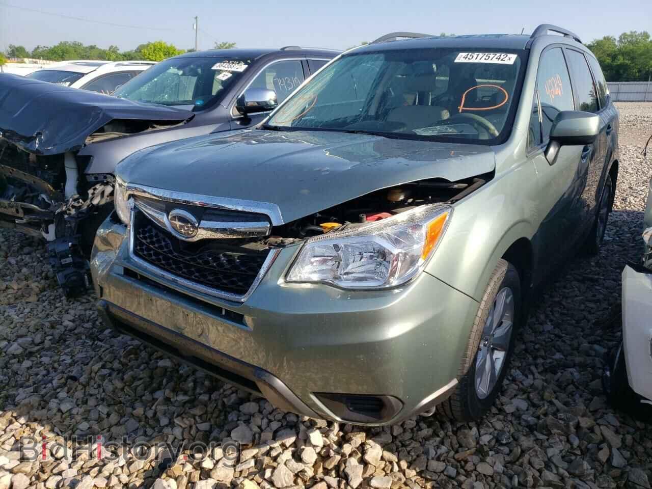 2014 SUBARU FORESTER - VIN: JF2SJAEC1EH545309 - Фото 2