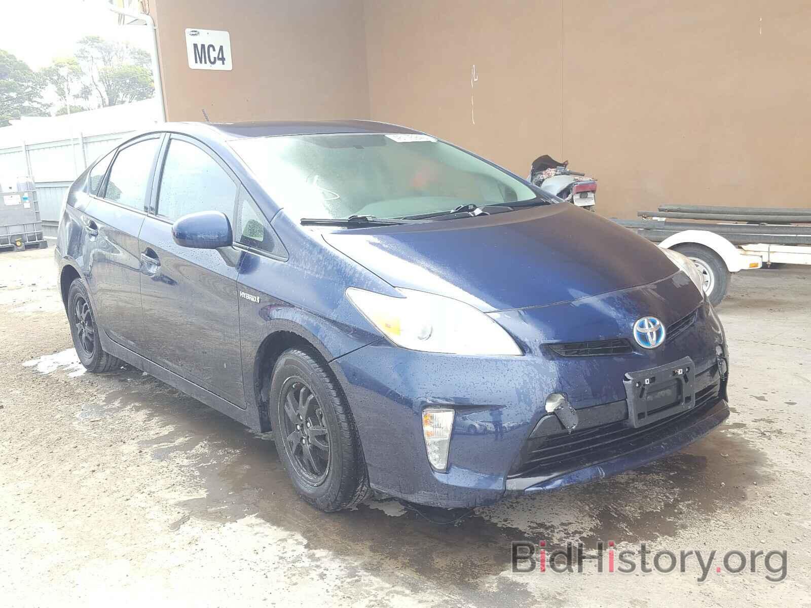 Photo JTDKN3DU6E1796022 - TOYOTA PRIUS 2014