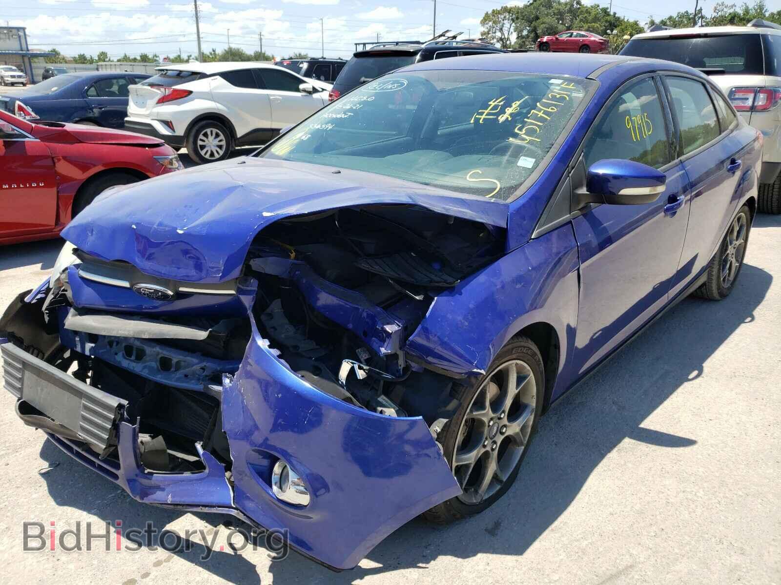 2014 FORD FOCUS - VIN: 1FADP3F21EL455619 - Фото 2