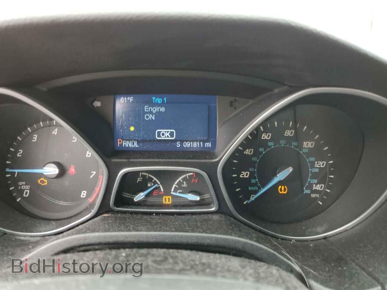 2014 FORD FOCUS - VIN: 1FADP3F2XEL195107 - Фото 9