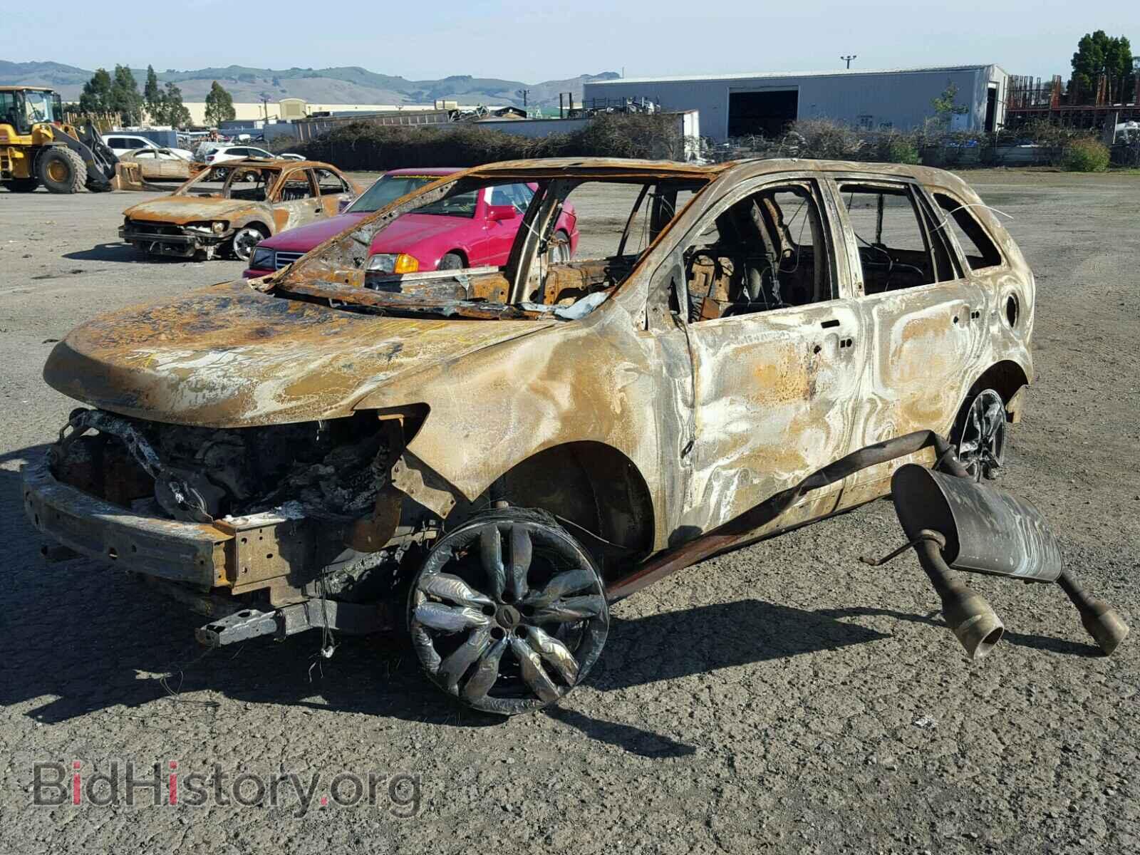 2014 FORD EDGE - VIN: 2FMDK4KC8EBA50513 - Фото 2