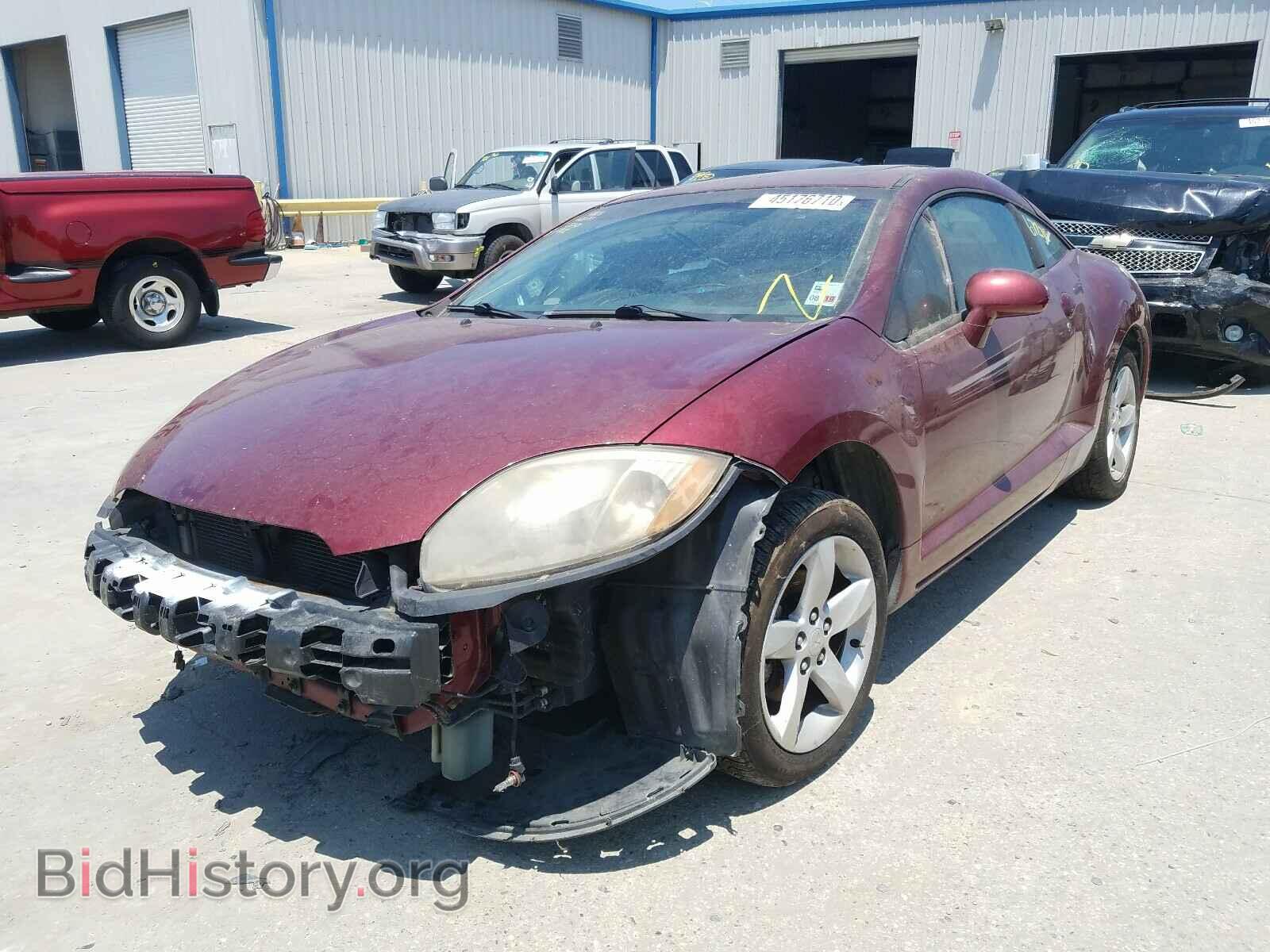 2007 MITSUBISHI ECLIPSE - VIN: 4A3AK34T97E057442 - Фото 2