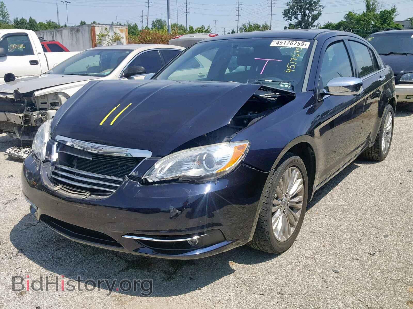 2012 CHRYSLER 200 - VIN: 1C3CCBCB5CN173716 - Фото 2