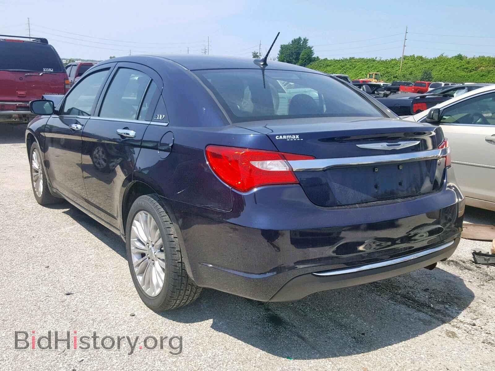 2012 CHRYSLER 200 - VIN: 1C3CCBCB5CN173716 - Фото 3