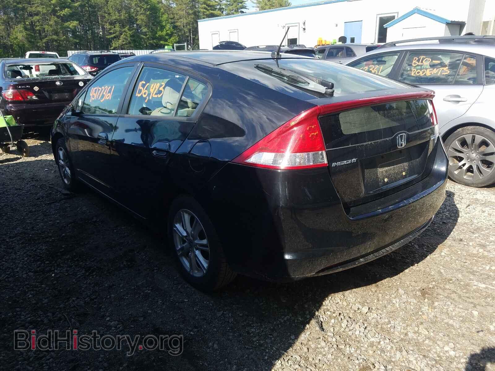 2010 HONDA INSIGHT - VIN: JHMZE2H74AS018608 - Фото 3
