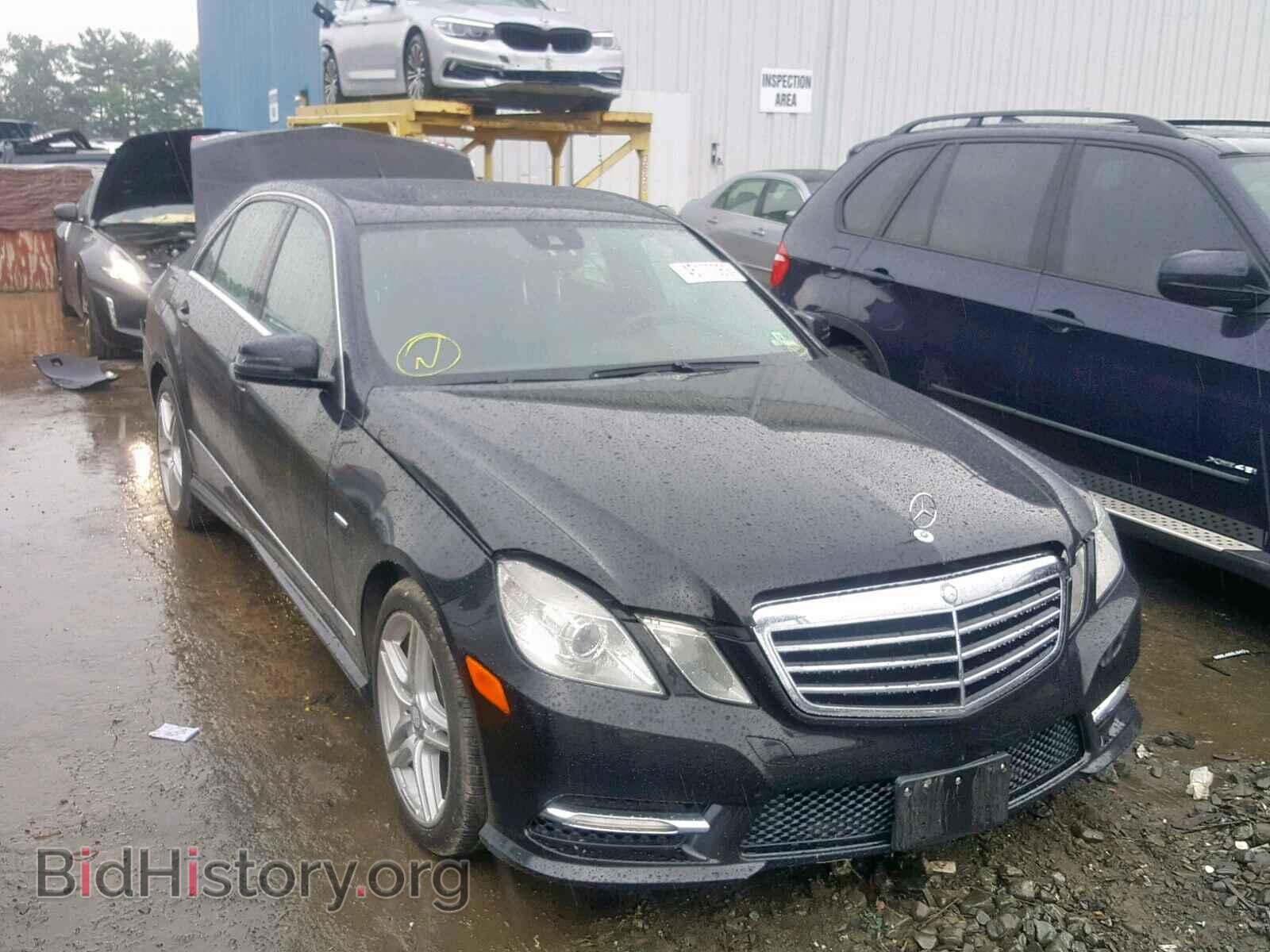 Photo WDDHF8JBXCA644089 - MERCEDES-BENZ E 350 4MAT 2012