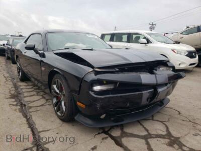 2014 Dodge CHALLENGER, черный — VIN 2C3CDYCJ3EH253258, Copart