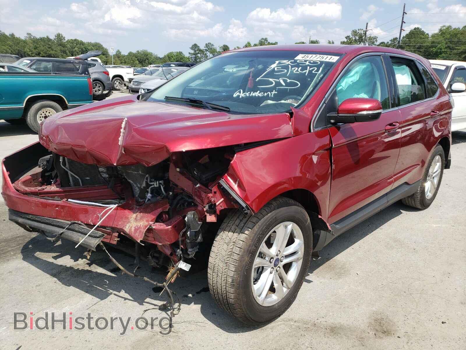 2016 FORD EDGE - VIN: 2FMPK3J97GBB65961 - Фото 2