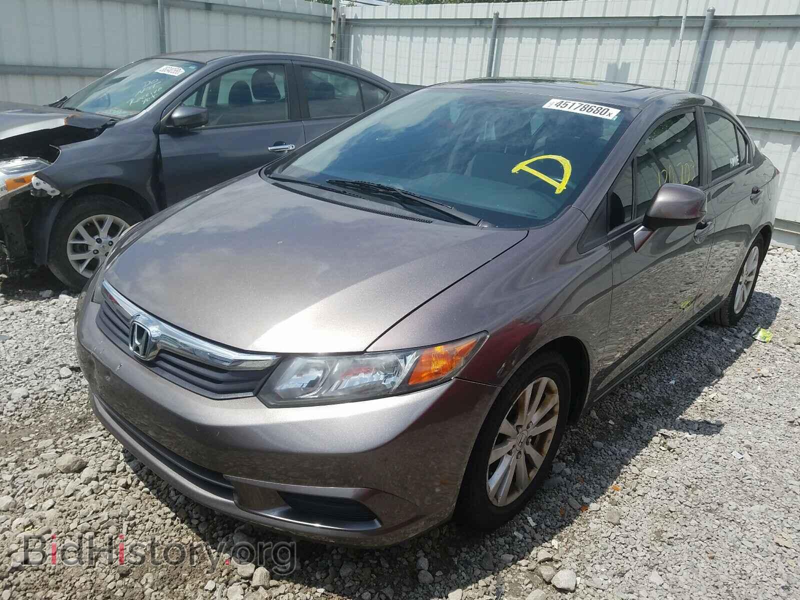 2012 HONDA CIVIC - VIN: 19XFB2F80CE044704 - Фото 2