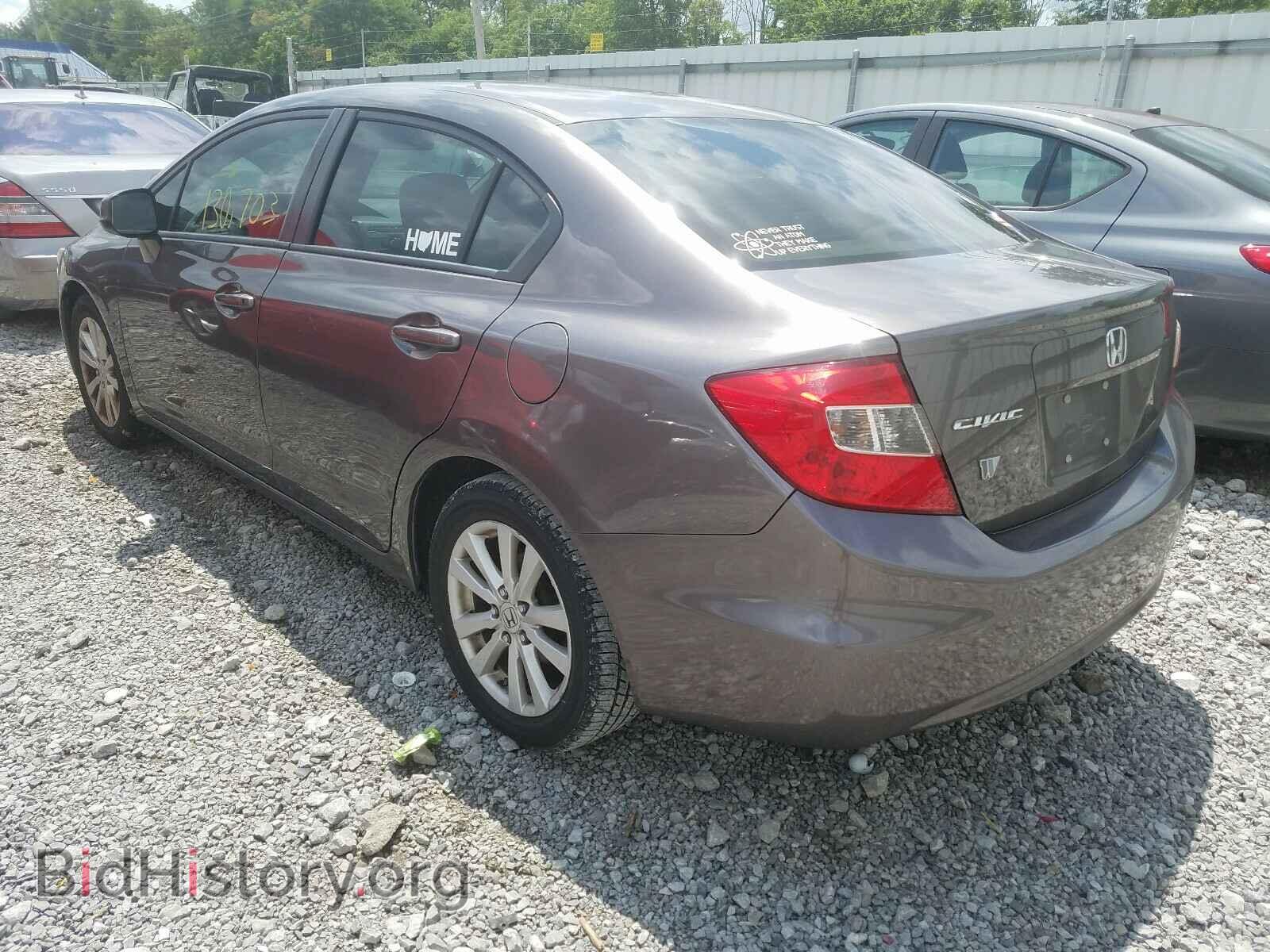 2012 HONDA CIVIC - VIN: 19XFB2F80CE044704 - Фото 3
