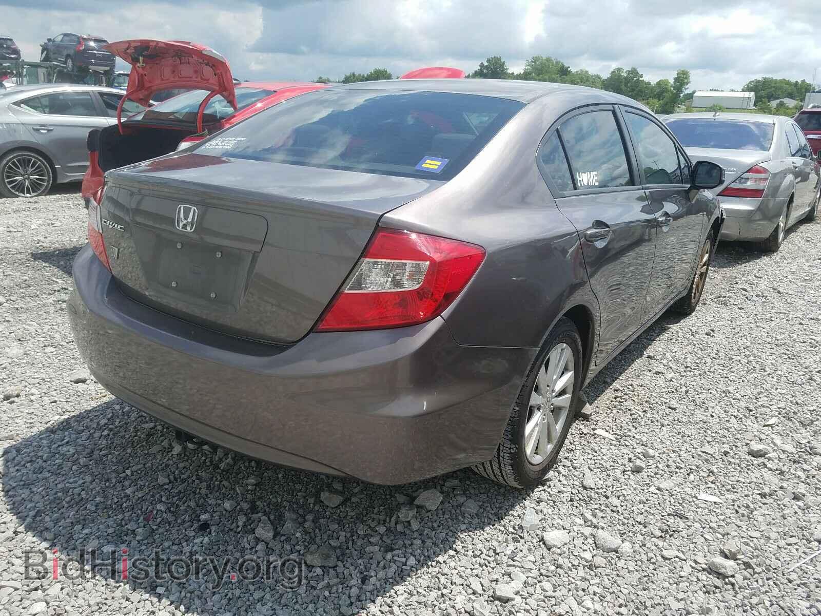 2012 HONDA CIVIC - VIN: 19XFB2F80CE044704 - Фото 4