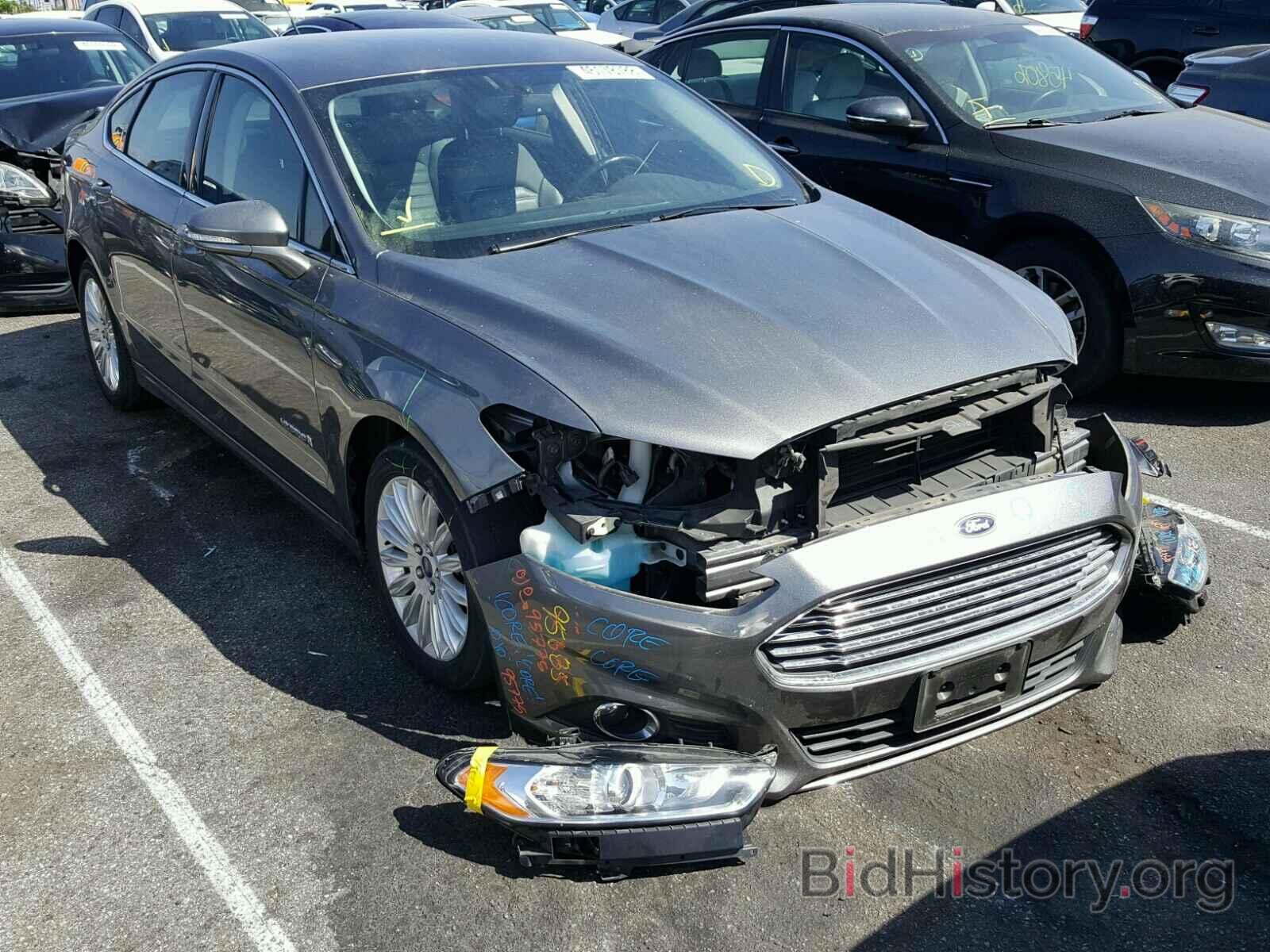 Photo 3FA6P0LU8DR371102 - FORD FUSION SE 2013