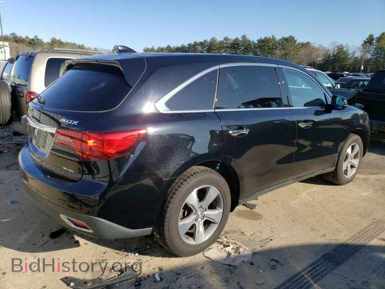 2014 ACURA MDX - VIN: 5FRYD4H25EB048802 - Фото 3