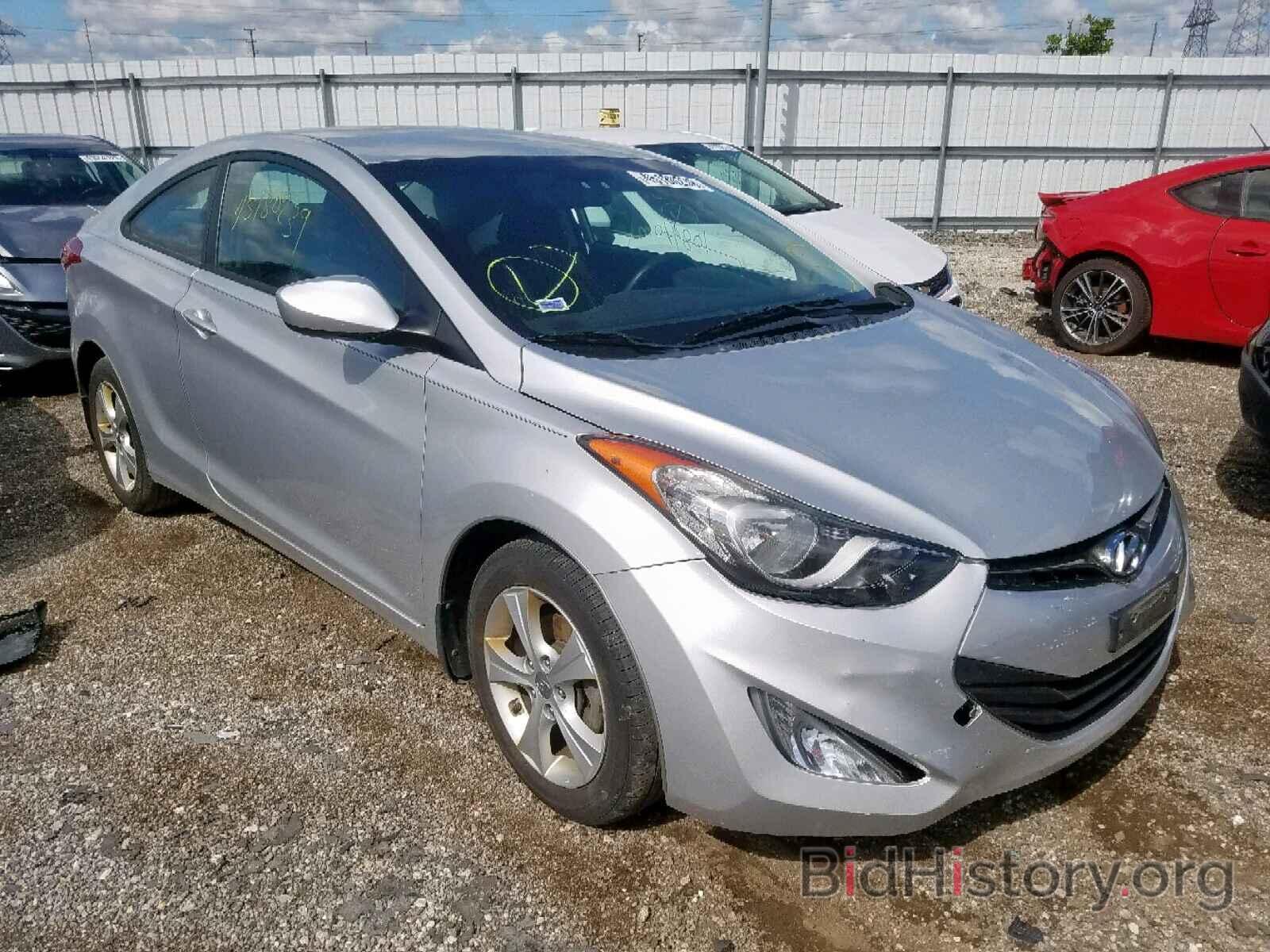 Photo KMHDH6AE0DU004471 - HYUNDAI ELANTRA 2013