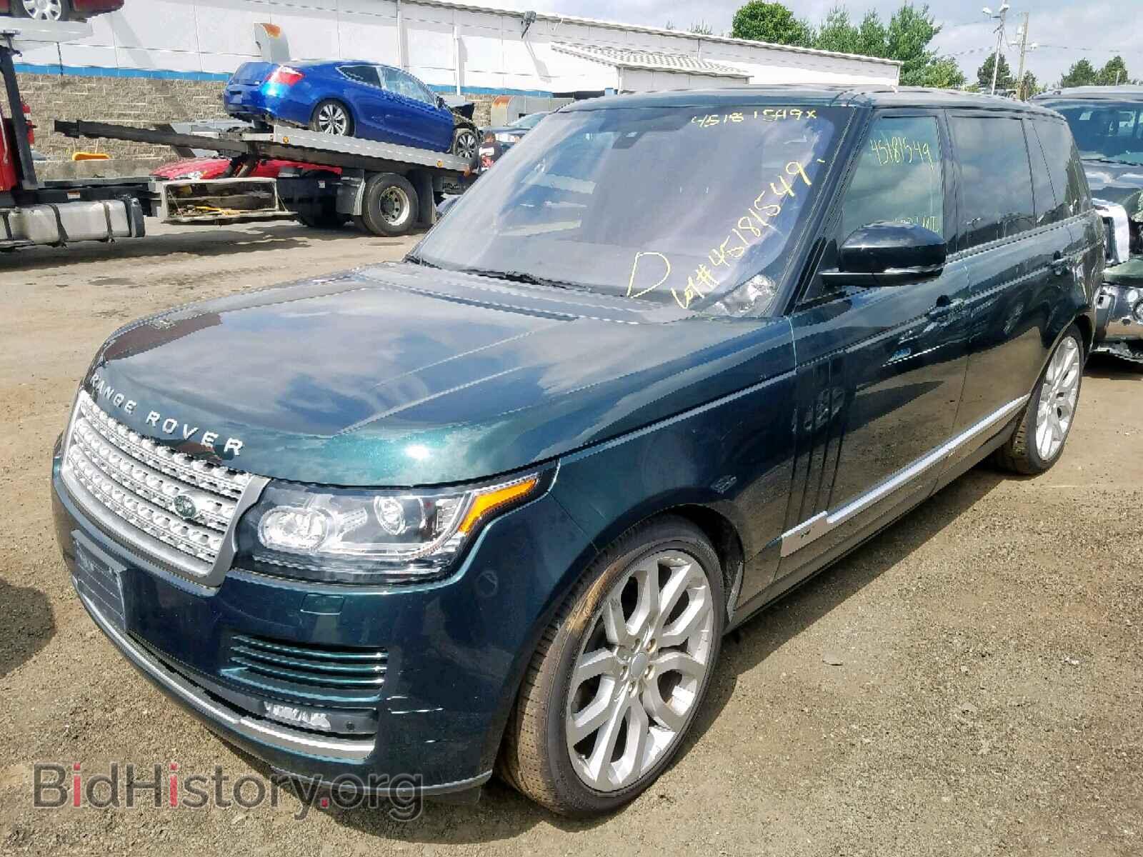 2015 LAND ROVER RANGE ROVE - VIN: SALGS3TF8FA218192 - Фото 2