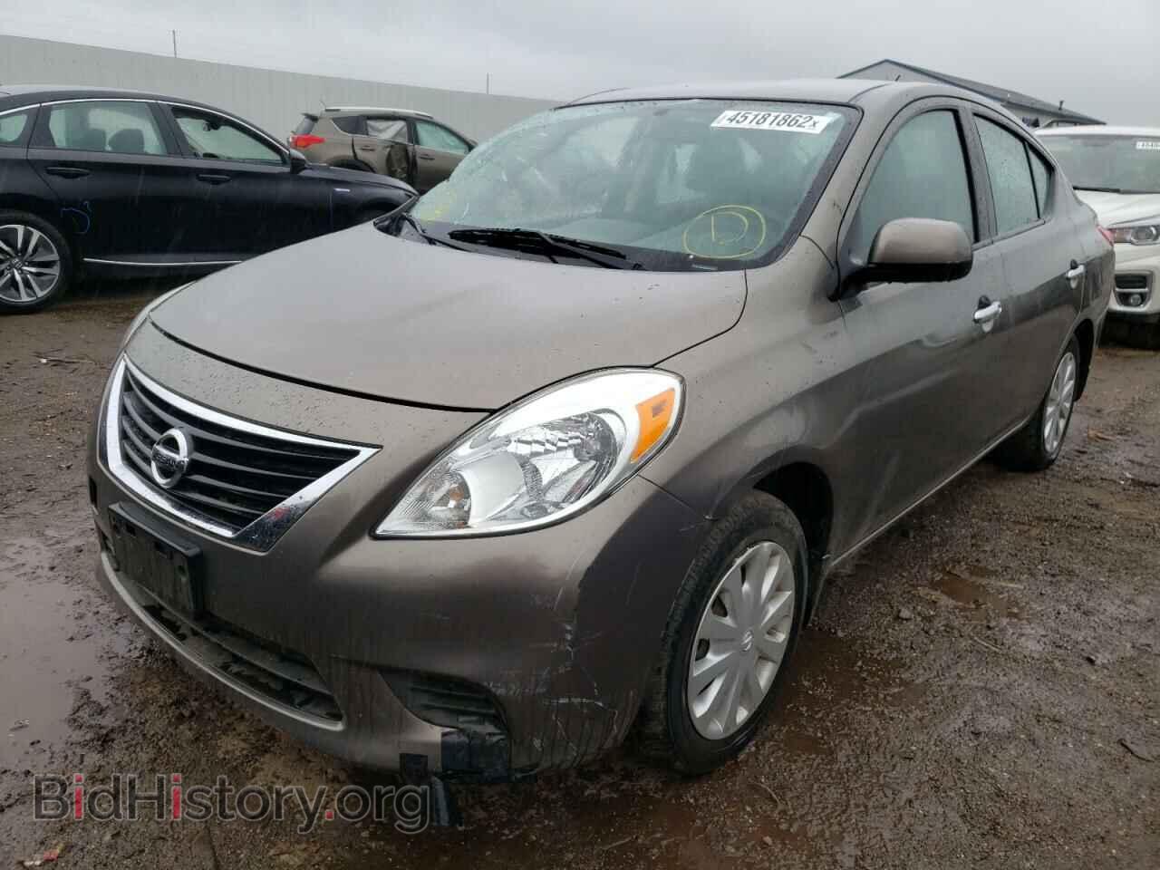 2012 NISSAN VERSA - VIN: 3N1CN7AP0CL920644 - Фото 2