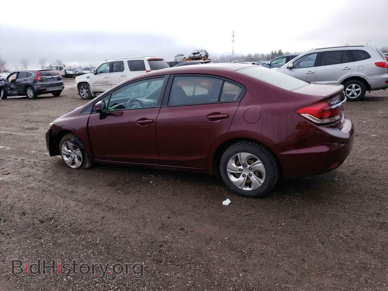 2013 HONDA CIVIC - VIN: 2HGFB2F43DH008204 - Фото 2