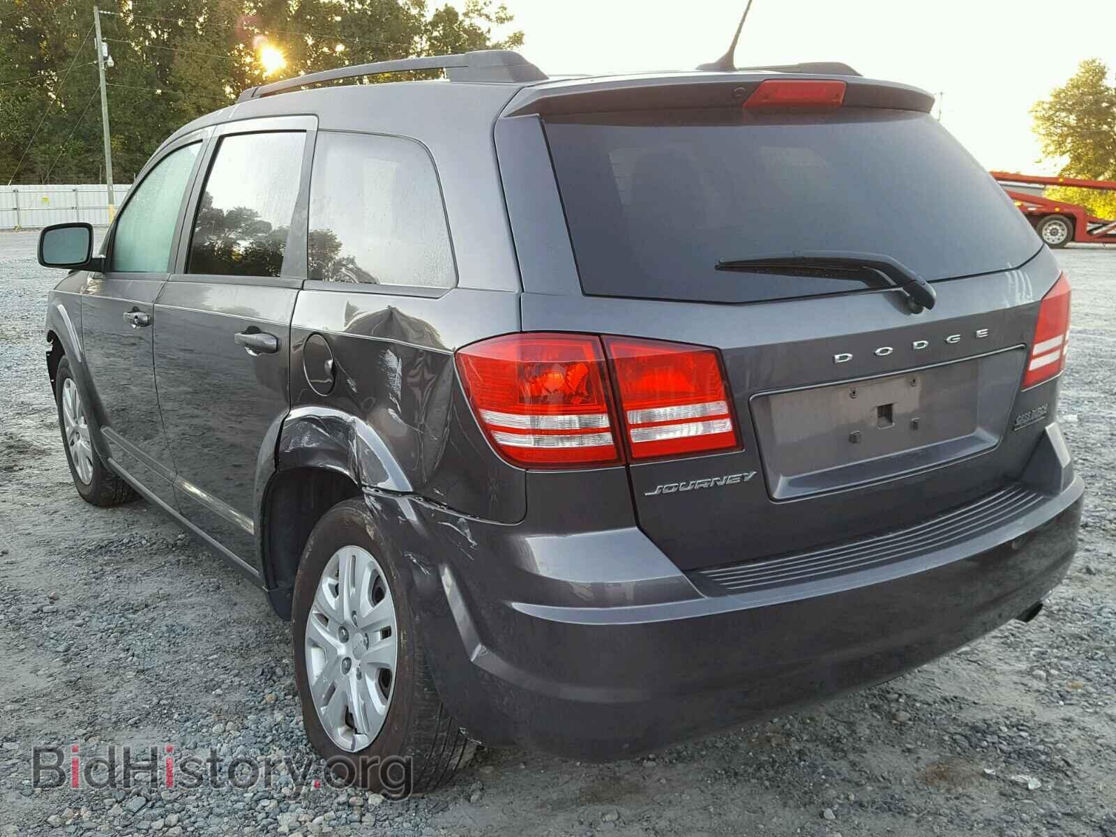2016 DODGE JOURNEY - VIN: 3C4PDCAB7GT215361 - Фото 3