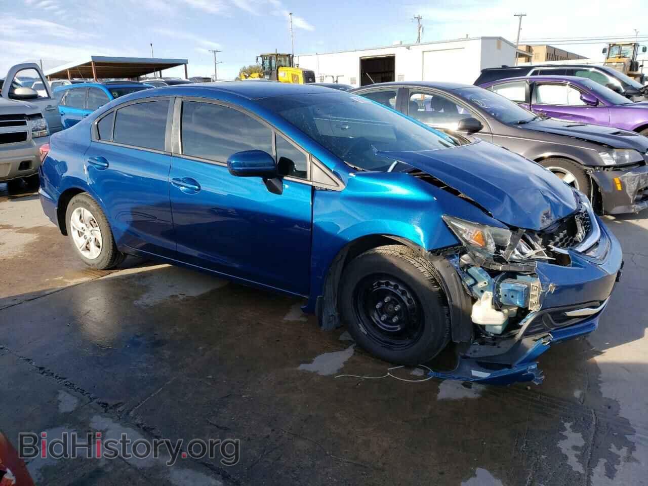 2014 HONDA CIVIC - VIN: 19XFB2F50EE030696 - Фото 4