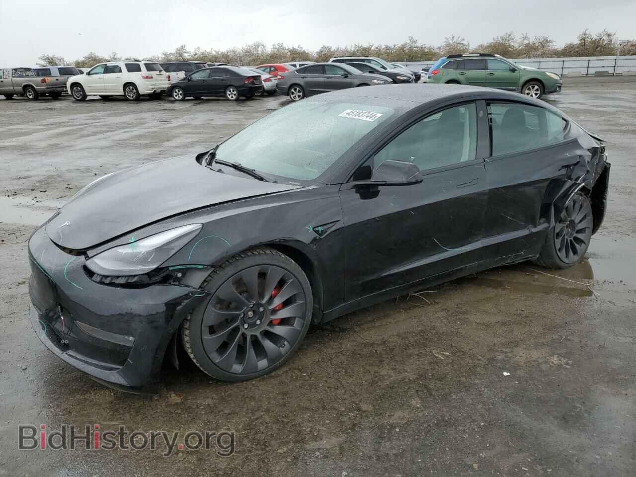 Photo 5YJ3E1EC0NF104200 - TESLA MODEL 3 2022