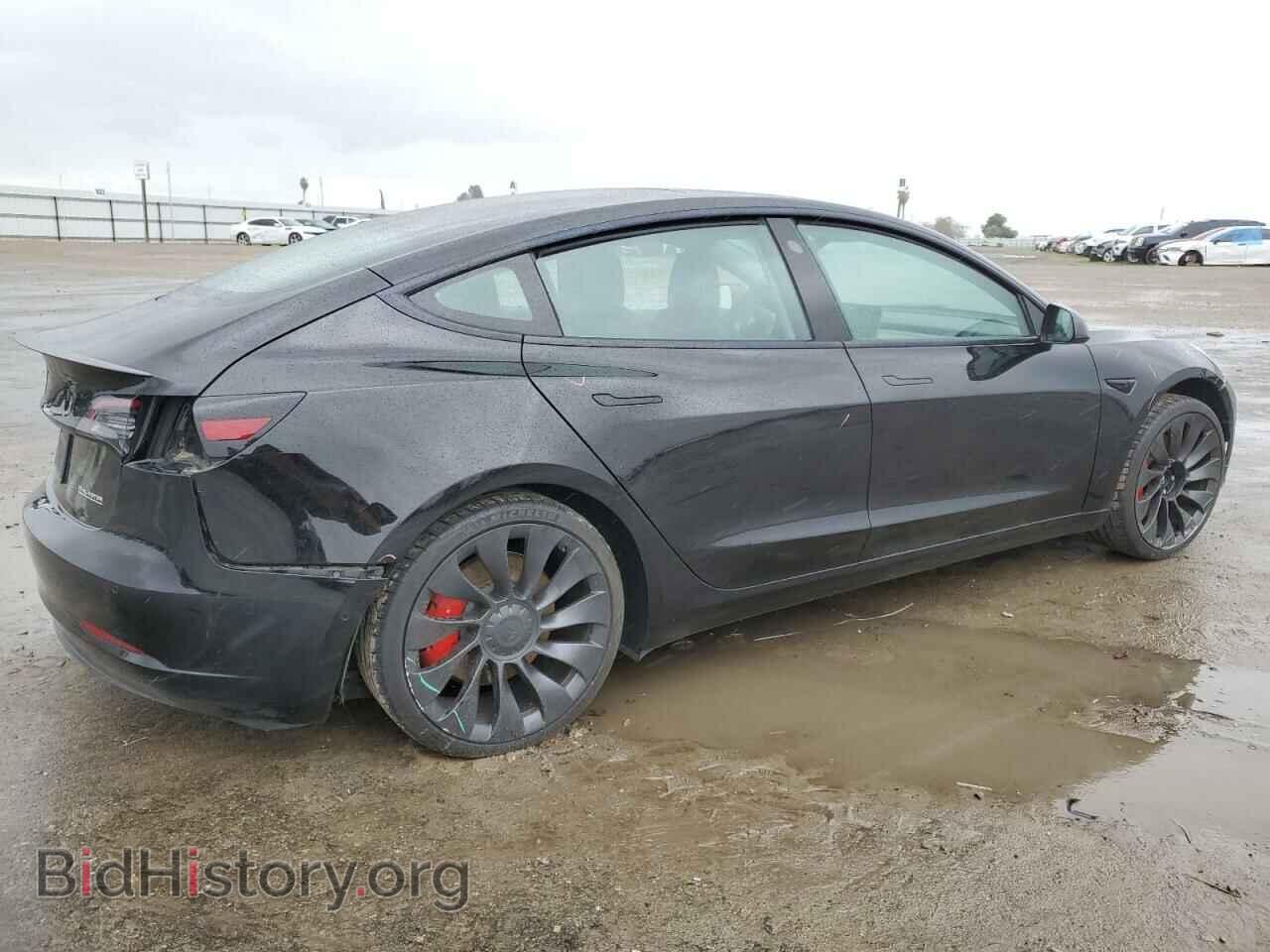 2022 TESLA MODEL 3 - VIN: 5YJ3E1EC0NF104200 - Фото 3