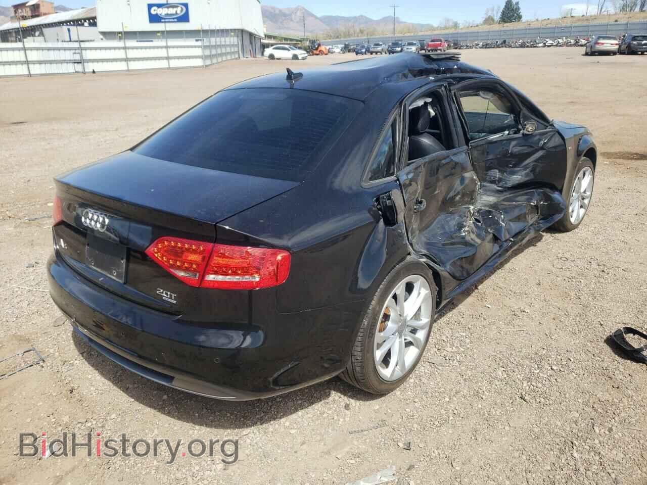 2012 AUDI A4 - VIN: WAUKFAFL4CA093647 - Фото 4