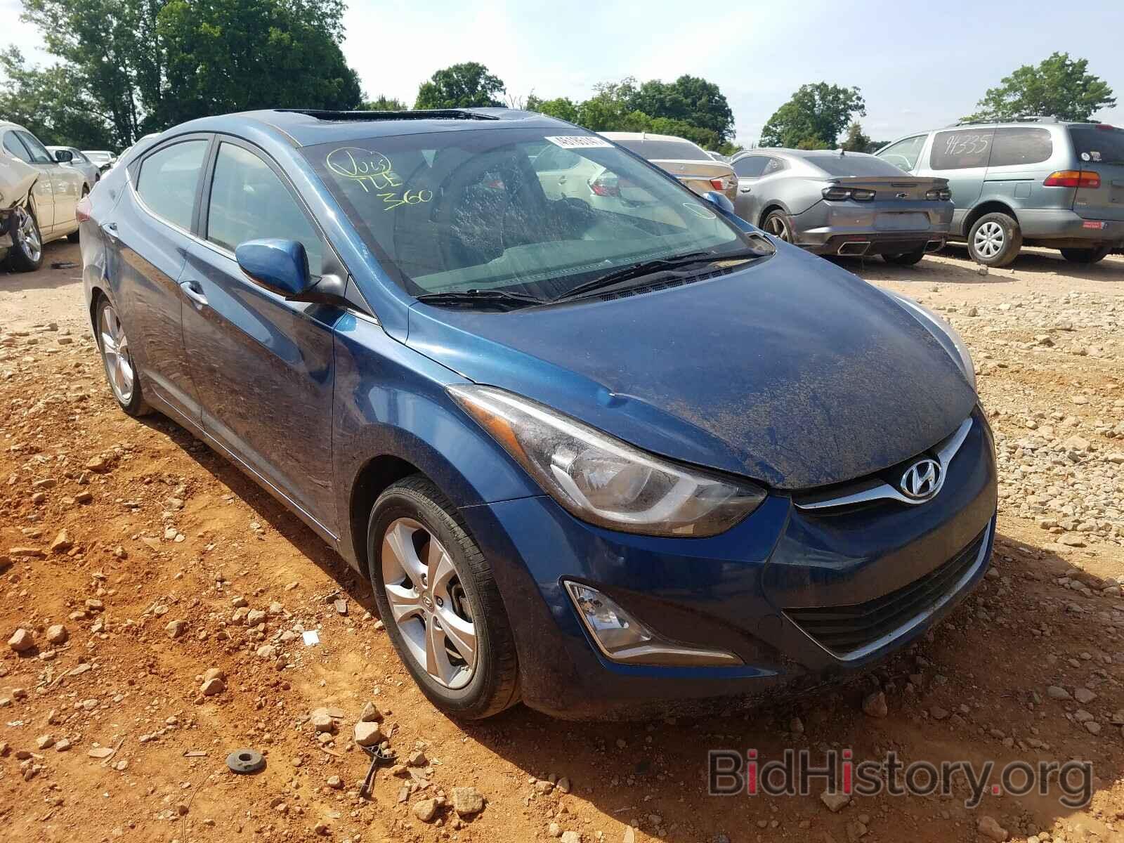 Photo KMHDH4AE5GU628887 - HYUNDAI ELANTRA 2016