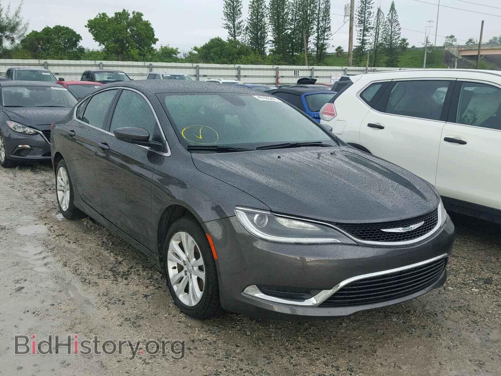 Фотография 1C3CCCAB4GN140706 - CHRYSLER 200 2016