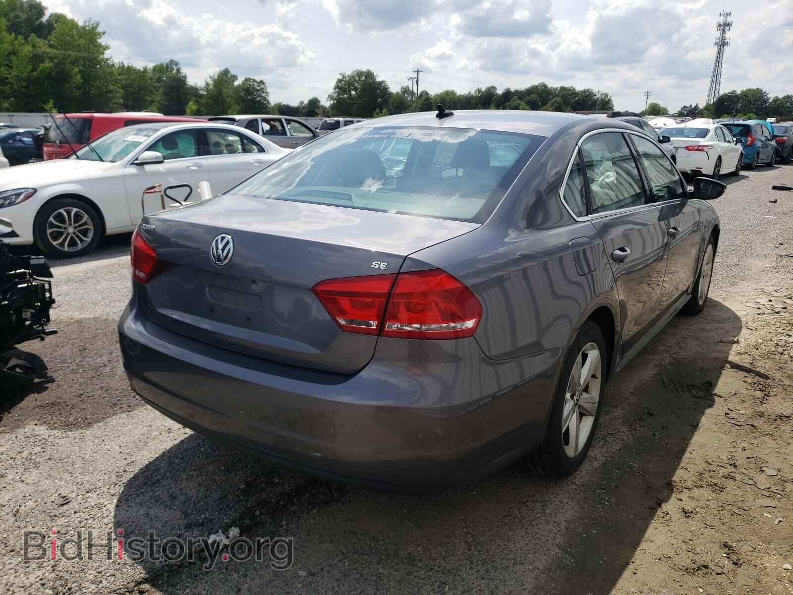 2012 VOLKSWAGEN PASSAT - VIN: 1VWBP7A38CC049484 - Фото 4