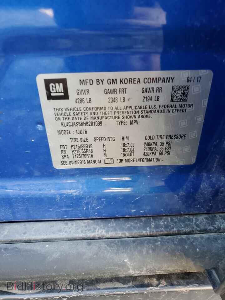 2017 BUICK ENCORE - VIN: KL4CJASB6HB201099 - Photo 13