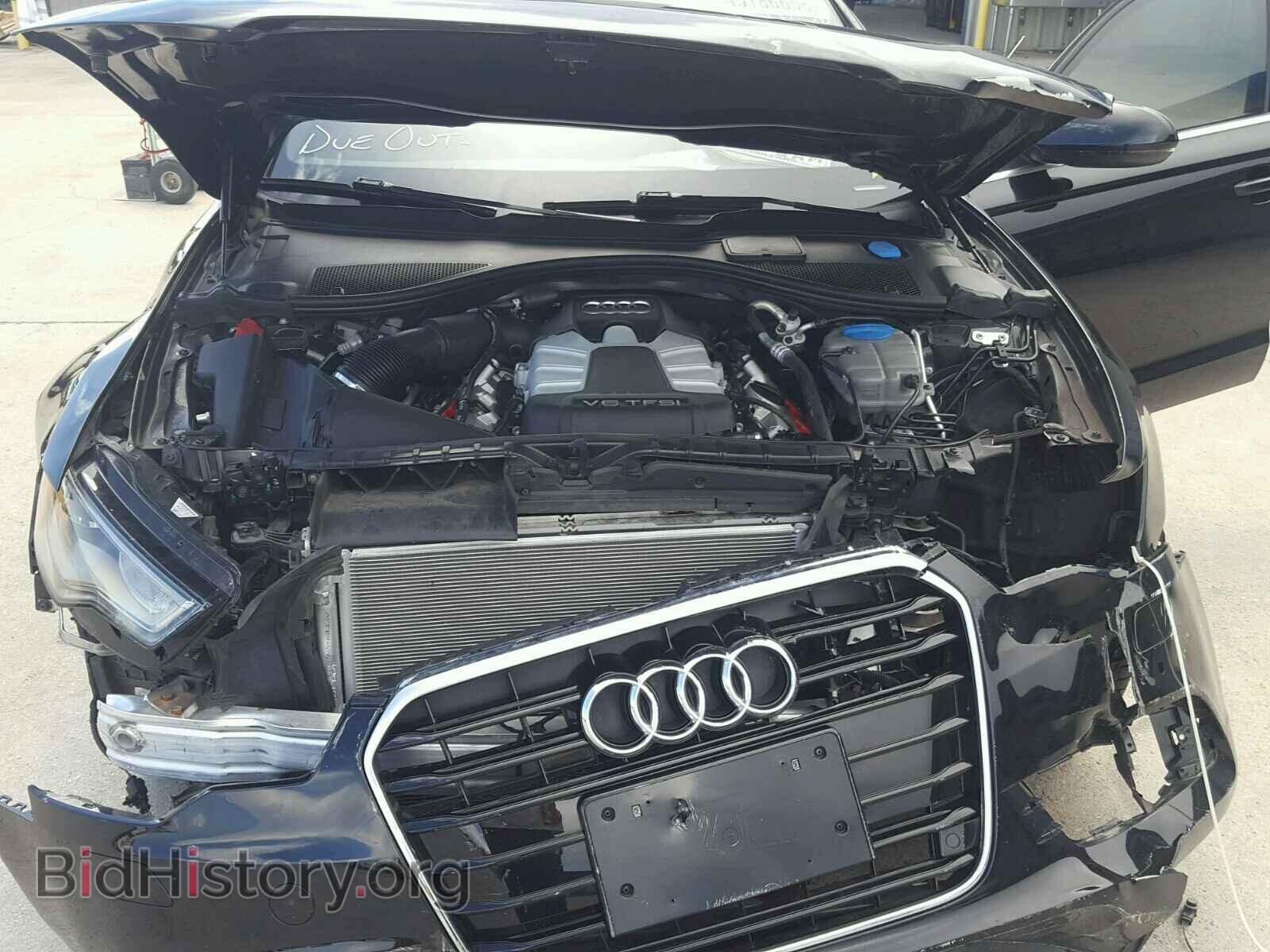 2012 AUDI A6 - VIN: WAUGGAFCXCN145648 - Фото 7