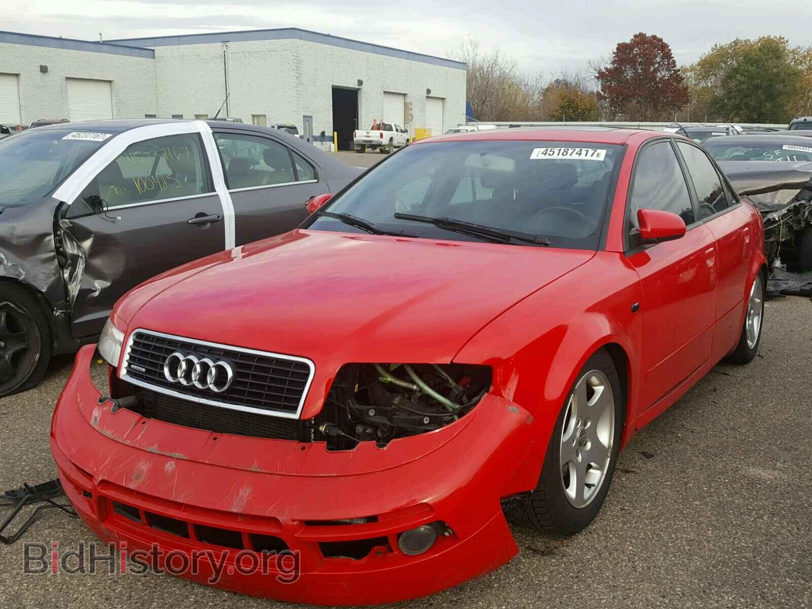 2005 AUDI A4 - VIN: WAULC68E55A079820 - Фото 2