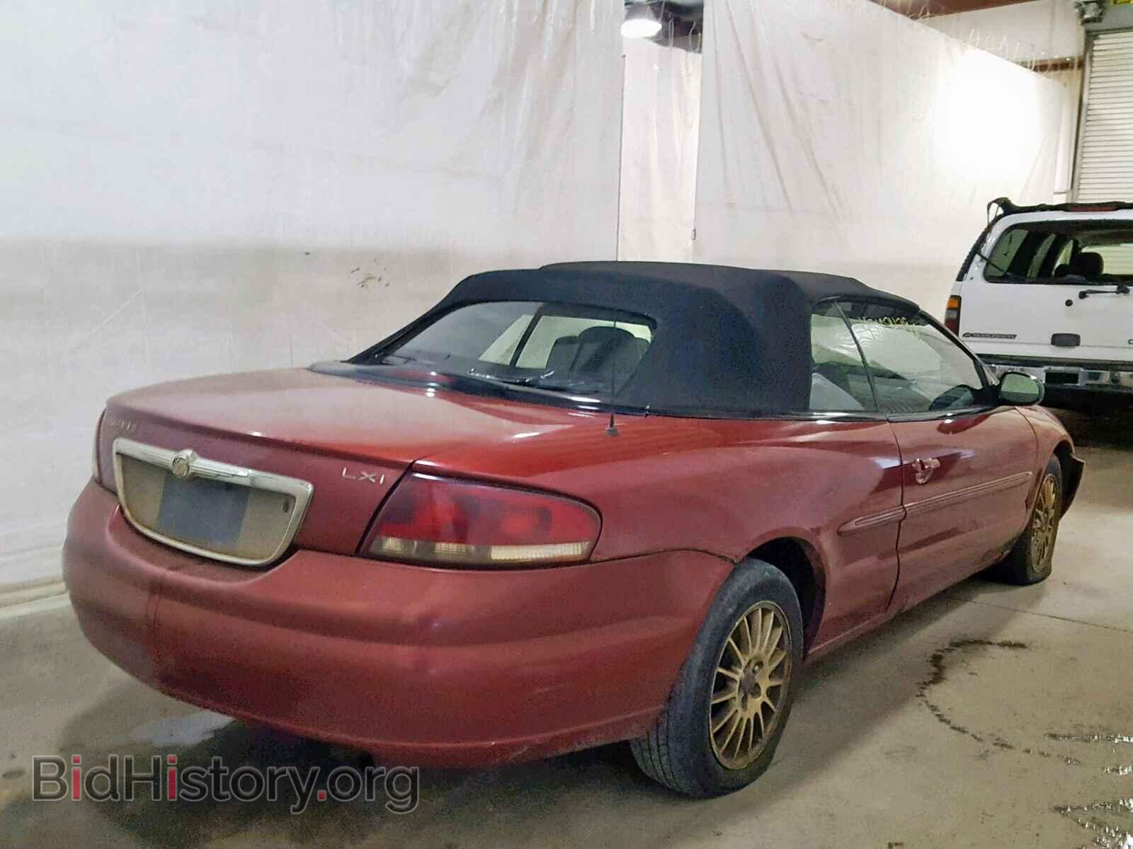 2004 CHRYSLER SEBRING - VIN: 1C3EL55RX4N116434 - Фото 4