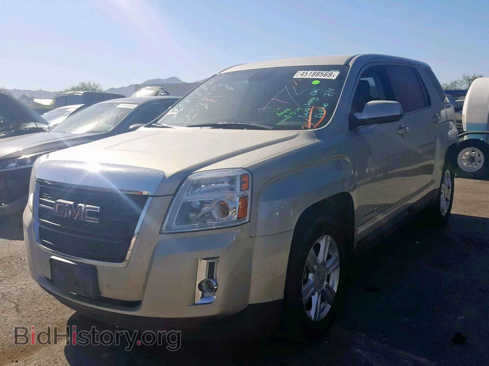 2014 GMC TERRAIN SL - VIN: 2GKALMEK4E6352286 - Фото 2