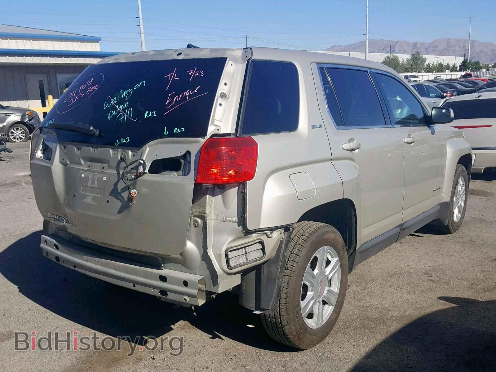 2014 GMC TERRAIN SL - VIN: 2GKALMEK4E6352286 - Фото 4