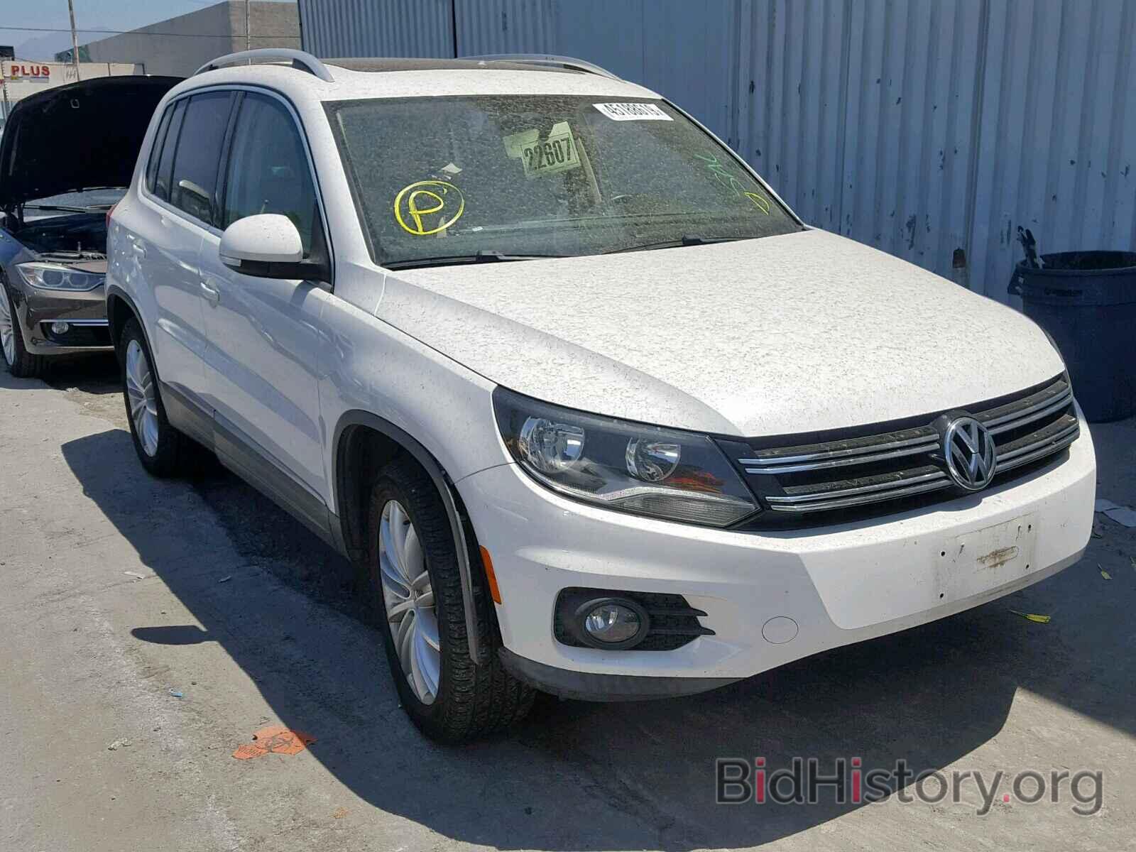 Фотография WVGAV7AX7CW521496 - VOLKSWAGEN TIGUAN S 2012