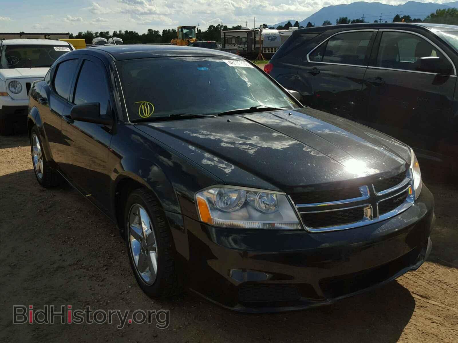 Photo 1C3CDZAB5DN567856 - DODGE AVENGER 2013