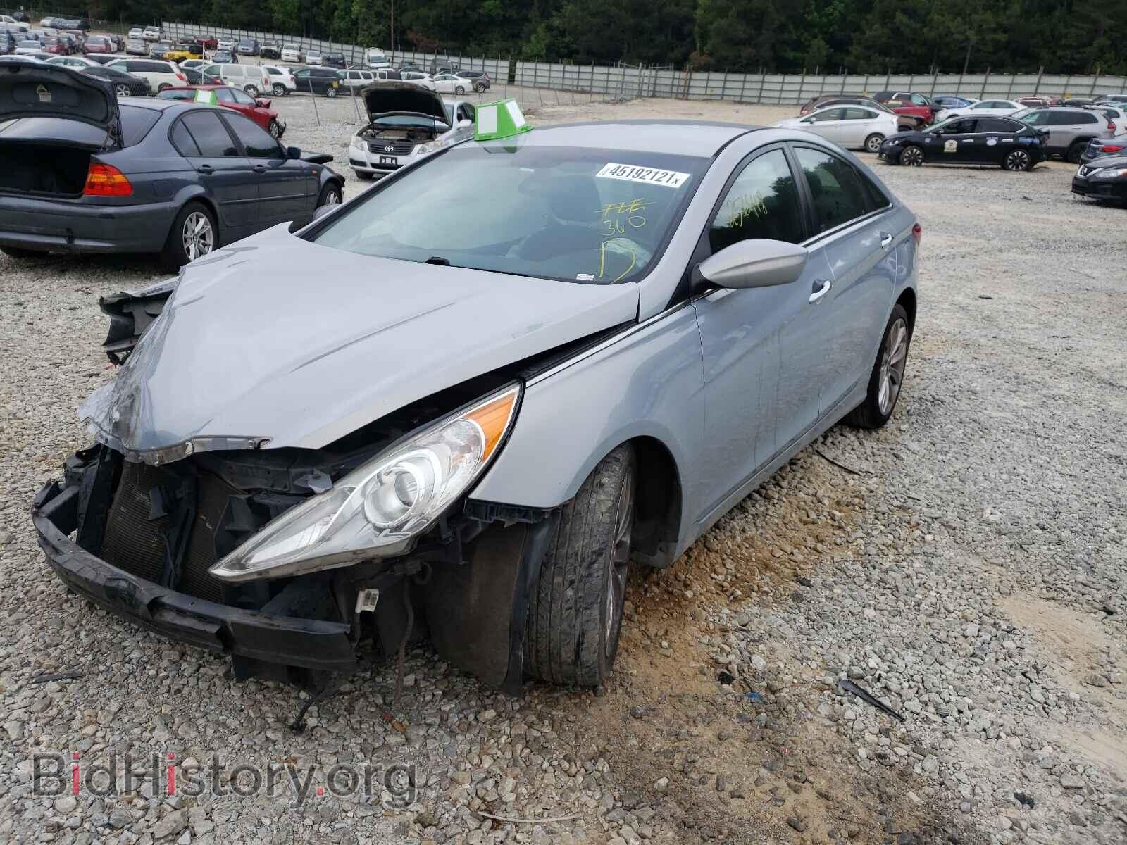 2013 HYUNDAI SONATA - VIN: 5NPEC4AC1DH559191 - Фото 2