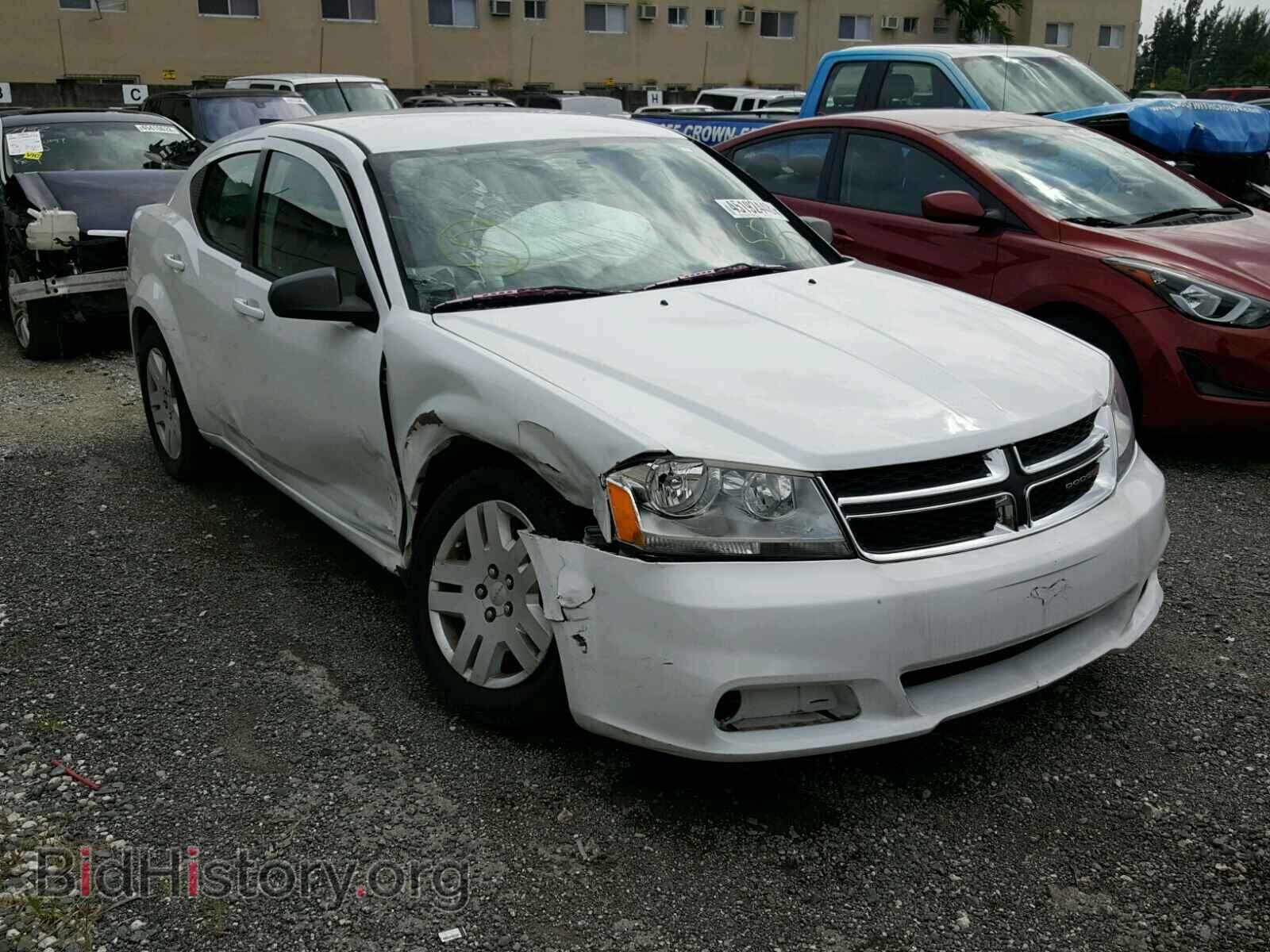 Фотография 1C3CDZAB3CN232626 - DODGE AVENGER 2012