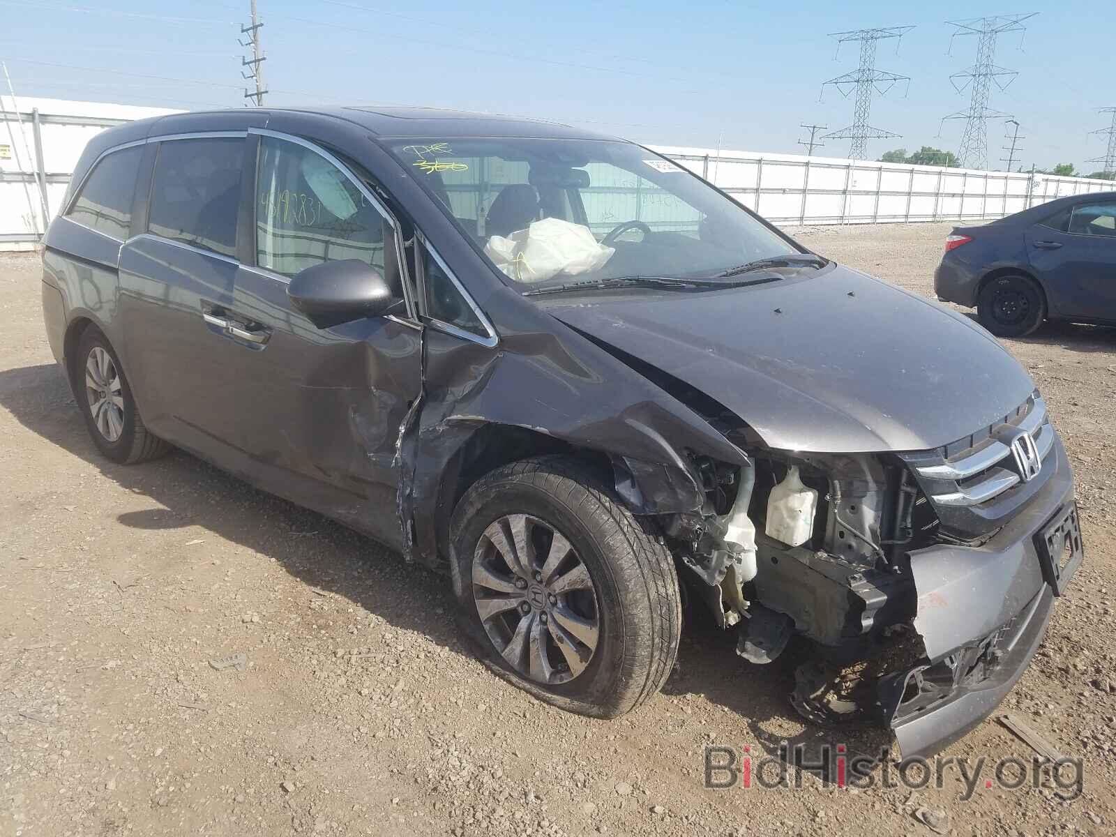 Фотография 5FNRL5H67EB020551 - HONDA ODYSSEY 2014