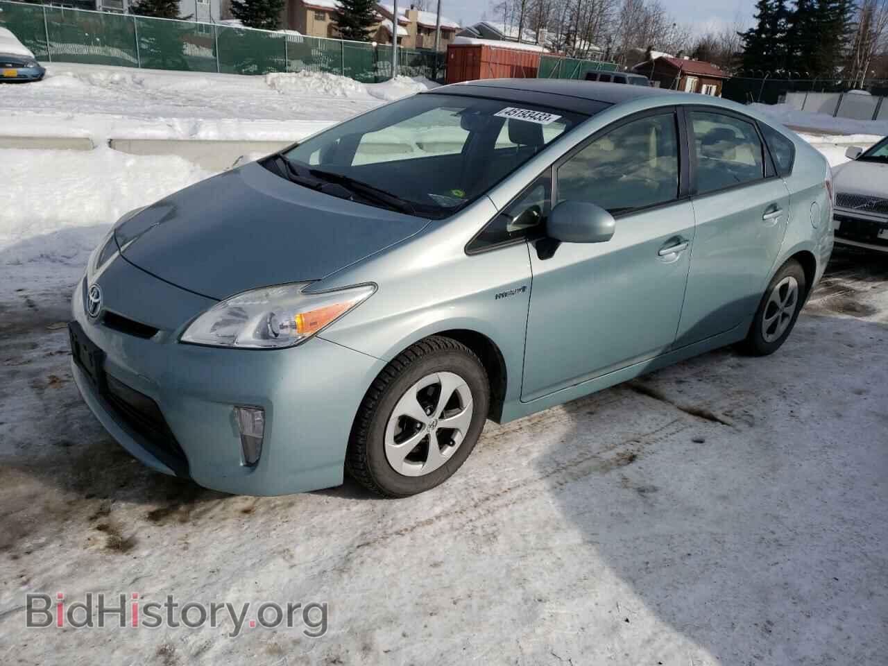Фотография JTDKN3DUXC5497462 - TOYOTA PRIUS 2012