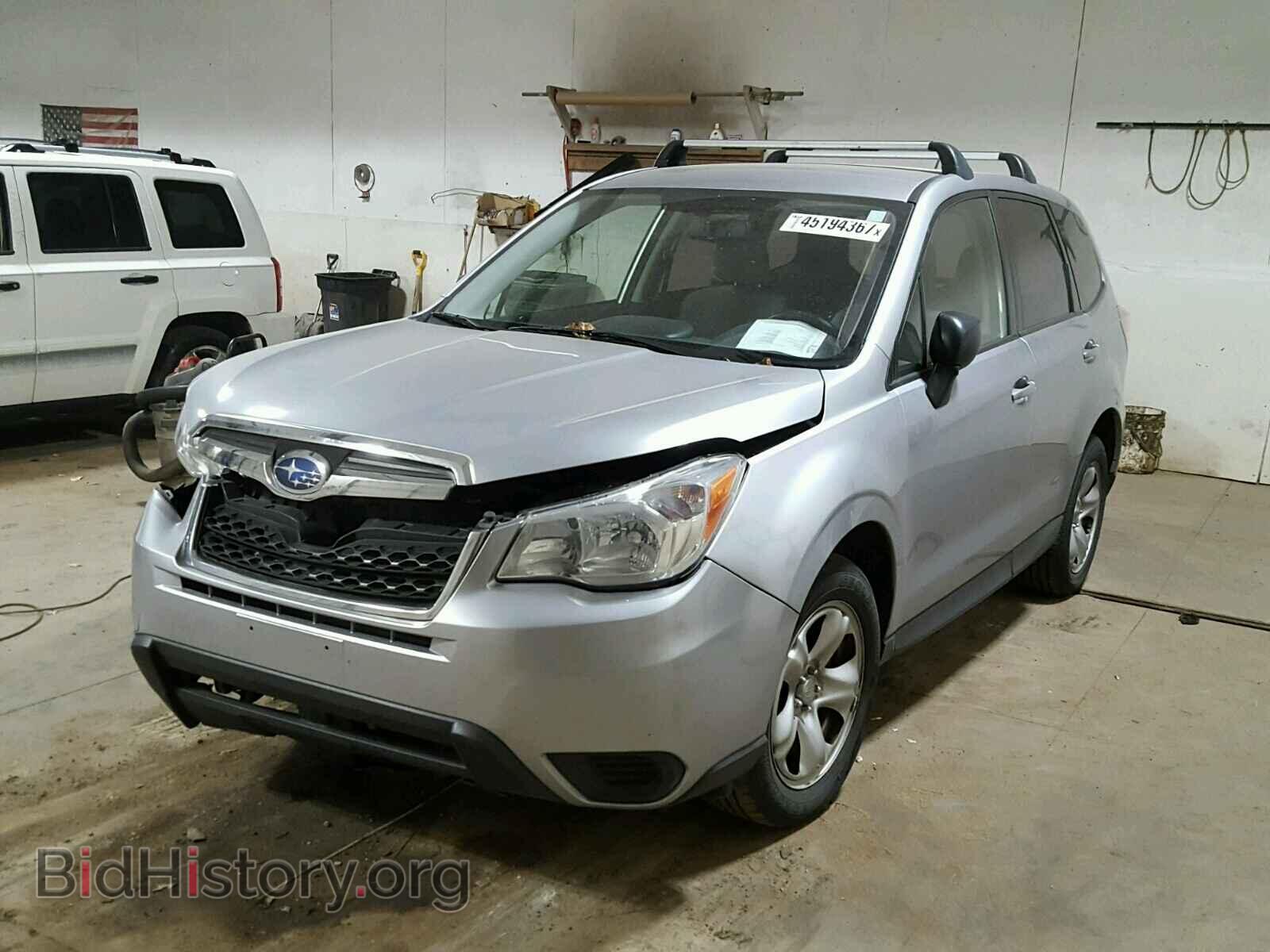 2014 SUBARU FORESTER - VIN: JF2SJAAC5EH511279 - Фото 2