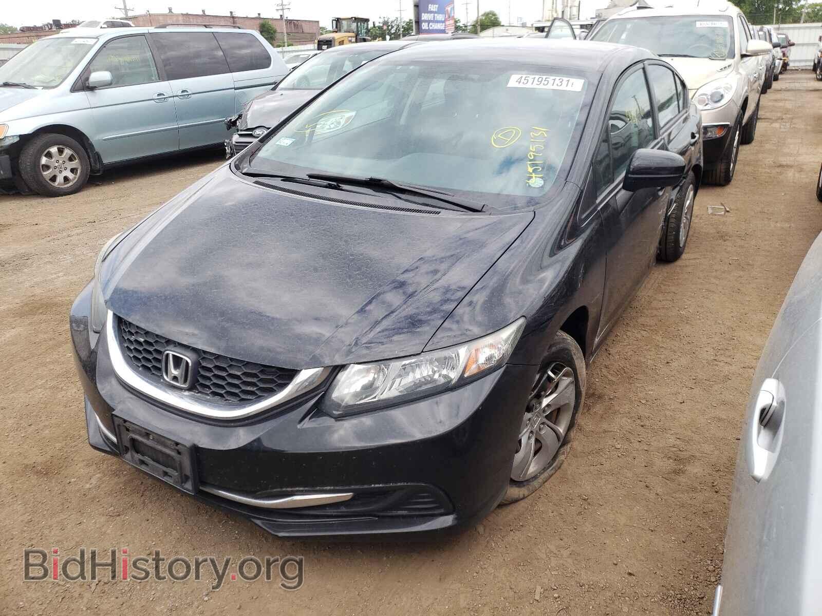2014 HONDA CIVIC - VIN: 19XFB2F57EE036897 - Фото 2
