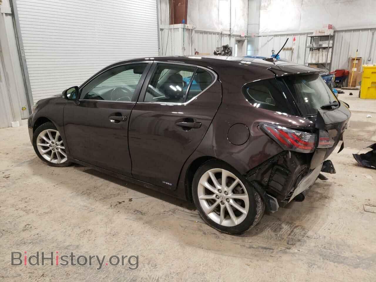 2012 LEXUS CT 200 - VIN: JTHKD5BH9C2086963 - Фото 2